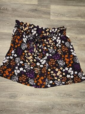 NWT Lularoe Ella Paperbag Waist Flowy Shorts 2XL